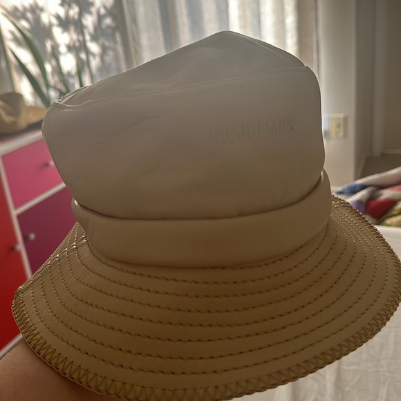 NWT Jacquemus Leather Summer Le Bob Mentalo ☀️🥵❤️ - Picture 4 of 5